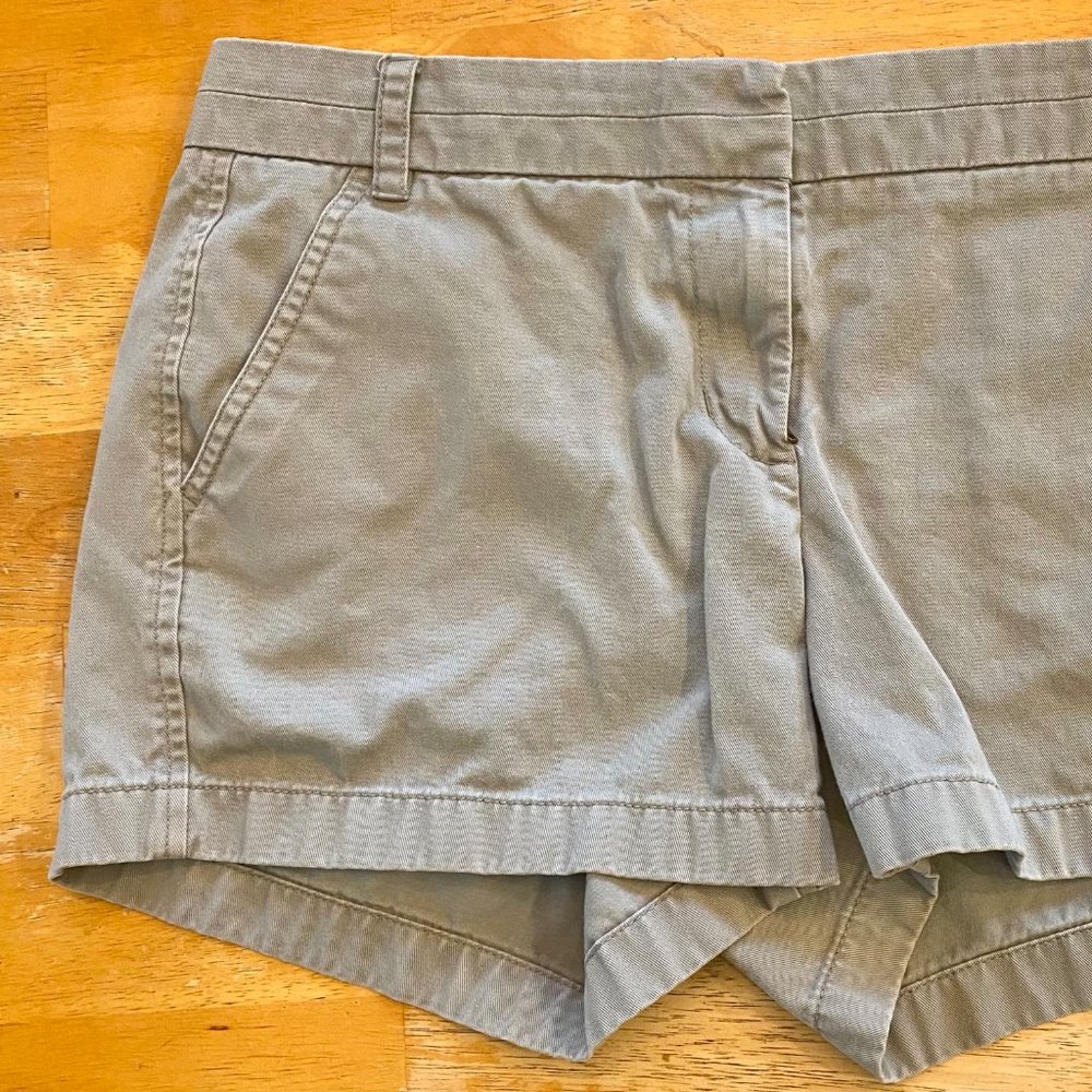 Grey J Crew Chino Short